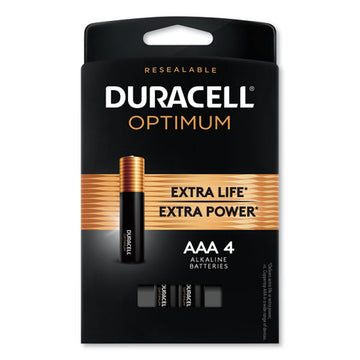Duracell® Optimum Alkaline Aaa Batteries, 12-pack freeshipping - TVN Wholesale